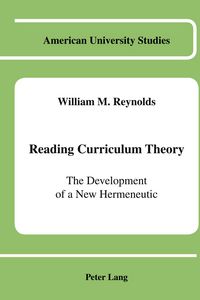 Produktbild: Reading Curriculum Theory