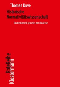 Produktbild: Historische Normativit&auml;tswissenschaft
