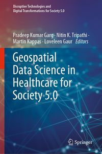 Produktbild: Geospatial Data Science in Healthcare for Society 5.0