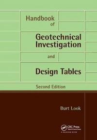 Produktbild: Handbook of Geotechnical Investigation and Design Tables