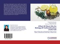 Produktbild: Effect Of Plant Oils On Biology,Of Collosobruchus analis Fab