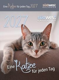 Produktbild: Eine Katze f&uuml;r jeden Tag 2027 - Tagesabrei&szlig;kalender zum Aufstellen oder Aufh&auml;ngen