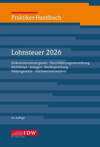 Produktbild: Praktiker-Handbuch Lohnsteuer 2026, 42.Auflage