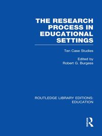 Produktbild: The Research Process in Educational Settings (RLE Edu L)