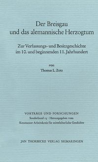 Produktbild: Der Breisgau und das alemannische Herzogtum