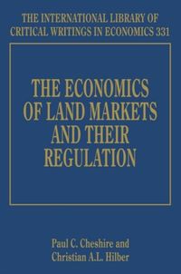 Produktbild: The Economics of Land Markets and their Regulation