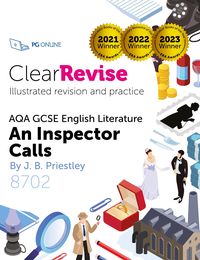 Produktbild: ClearRevise AQA GCSE English Literature 8702, Priestley, An Inspector Calls