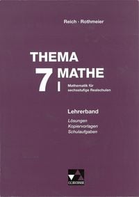 Bild vom Artikel Thema Mathe / Thema Mathe LB 7/I vom Autor Ines Buchner