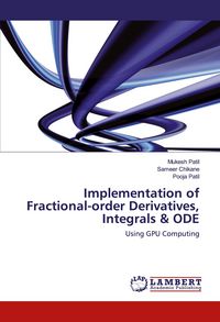 Produktbild: Implementation of Fractional-order Derivatives, Integrals & ODE