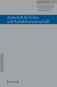 Produktbild: Zeitschrift f&uuml;r Kultur- und Kollektivwissenschaft