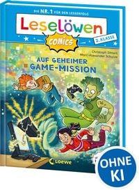 Produktbild: Lesel&ouml;wen Comics 2. Klasse - Auf geheimer Game-Mission