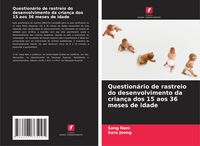 Produktbild: Question&aacute;rio de rastreio do desenvolvimento da crian&ccedil;a dos 15 aos 36 meses de idade