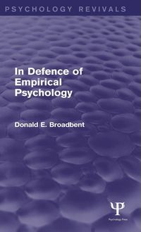 Produktbild: In Defence of Empirical Psychology (Psychology Revivals)