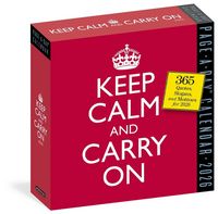 Produktbild: Keep Calm and Carry on Page-A-Day(r) Calendar 2026
