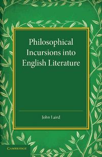 Produktbild: Philosophical Incursions Into English Literature