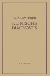 Produktbild: Grundriss Der Klinischen Diagnostik