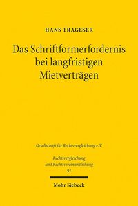 Produktbild: Das Schriftformerfordernis bei langfristigen Mietvertr&auml;gen