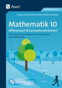 Produktbild: Mathematik 10 differenziert u. kompetenzorientiert