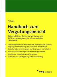 Produktbild: Handbuch zum Verg&uuml;tungsbericht