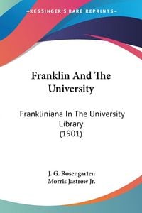 Produktbild: Franklin And The University