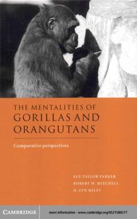 Produktbild: Mentalities of Gorillas and Orangutans