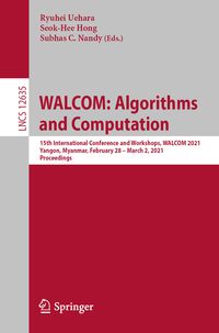 Produktbild: WALCOM: Algorithms and Computation