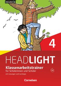 Produktbild: English G Headlight 4: 8. Schuljahr. Klassenarbeitstrainer mit L&ouml;sungen und Audios online