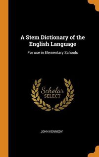 Produktbild: Stem Dict Of The English Langu