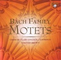 Produktbild: Choir of Clare College: Bach Family: Motets