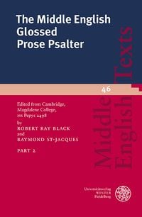 Produktbild: The Middle English Glossed Prose Psalter / Part 2