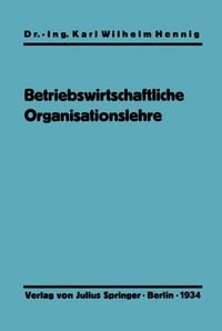 Produktbild: Einf&uuml;hrung in die betriebswirtschaftliche Organisationslehre
