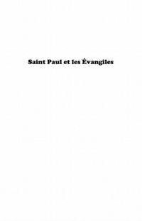 Produktbild: Saint Paul et les Evangiles