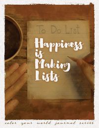 Produktbild: Happiness Is Making Lists