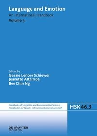 Produktbild: Language and Emotion. Volume 3
