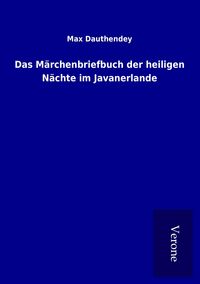 Produktbild: Das M&auml;rchenbriefbuch der heiligen N&auml;chte im Javanerlande