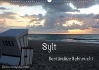 Produktbild: Sylt - Best&auml;ndige Sehnsucht (Wandkalender immerw&auml;hrend DIN A3 quer)