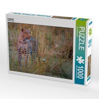 Produktbild: CALVENDO Puzzle Leopard | 1000 Teile Lege-Gr&ouml;&szlig;e 64x48cm Foto-Puzzle f&uuml;r gl&uuml;ckliche Stunden