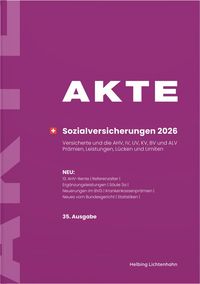 Produktbild: AKTE Sozialversicherungen 2026