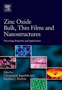 Produktbild: Zinc Oxide Bulk, Thin Films and Nanostructures