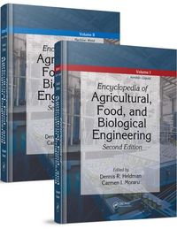 Produktbild: Encyclopedia of Agricultural, Food, and Biological Engineering
