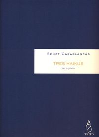 Produktbild: Tres Haikus, per a piano