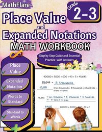 Produktbild: Place Value and Expanded Notations Math Workbook 2nd and 3rd Grade