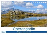 Produktbild: Oberengadin - Berge, Seen und Licht (Tischkalender 2026 DIN A5 quer), CALVENDO Monatskalender