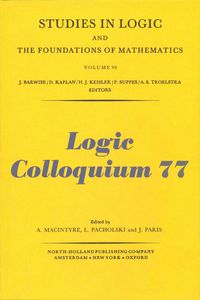 Produktbild: Logic Colloquium '77