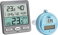 Produktbild: TFA Dostmann VENICE Funk-Pool-Thermometer Schwimmbecken-Thermometer Anthrazit 30.3056.10