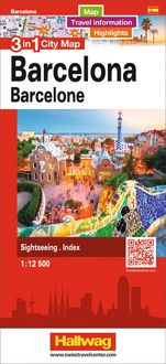 Produktbild: Hallwag Stadtplan Barcelona