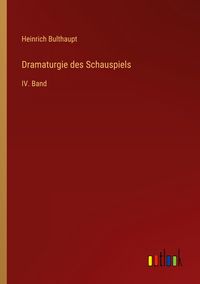 Produktbild: Dramaturgie des Schauspiels