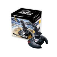 THRUSTMASTER Joystick T-Flight Stick X USB für PC und PS3, schwarz