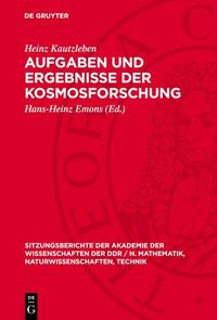 Produktbild: Aufgaben und Ergebnisse der Kosmosforschung