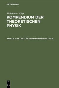 Produktbild: Elektricit&auml;t und Magnetismus. Optik